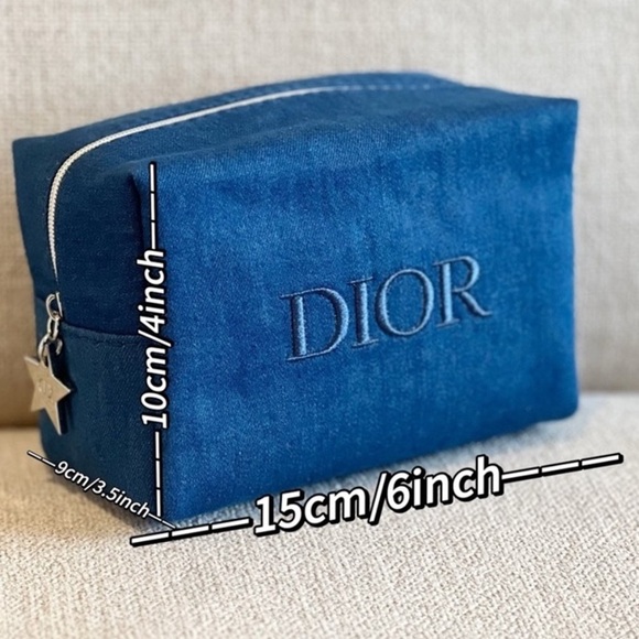 Dior Set Ft Denim Pouch ,Lip Glow ,Diorshow Mascara & Lash Primer Serum . - Picture 3 of 5